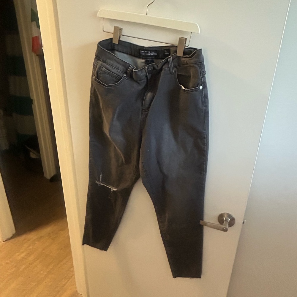 City Chic Black Skinny Jeans